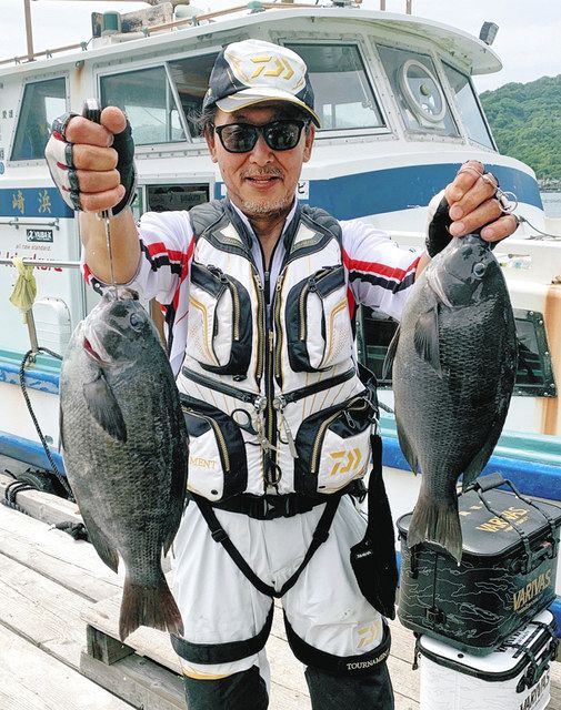 梅雨グレ遠征 釣友夫妻３７ ４５センチ多数 愛媛県宇和島市 愛南町 中日スポーツ 東京中日スポーツ