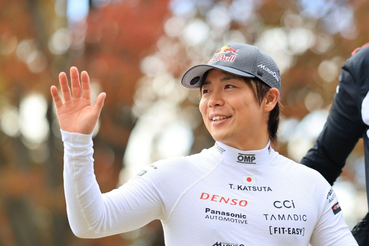 ラリージャパン】トヨタの勝田貴元は初日3位発進「ベストを尽くす