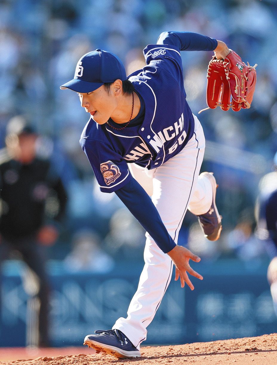 中日 清水 今季初登板の先発は反省たっぷり 最速147キロ直球とスプリットで押し込めたのは 必ず次につなげたい 中日スポーツ 東京中日スポーツ