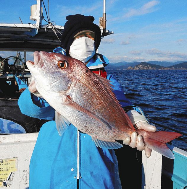 激安提供！送料無料！沖釣工房 日本海マダイ 80-330 がお買い得 初釣りに光明 釣友マダイ58センチで開運 三重・阿曽浦沖：中日