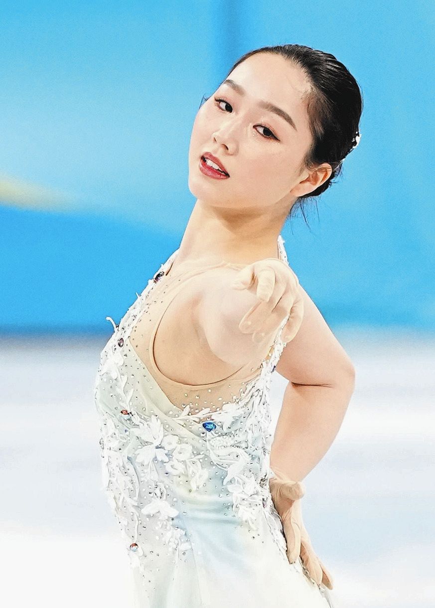 樋口新葉は73・51点 五輪史上5人目のトリプルアクセル成功