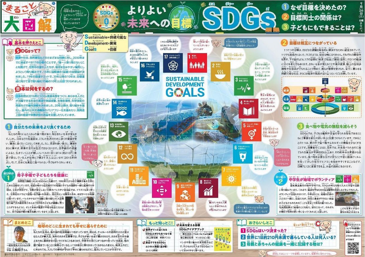 まるごと大図解 Sdgs 9月26日 中日新聞web