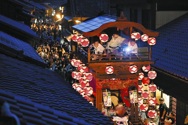 豪華絢爛な山車が魅了 カメラで追う亀山・関宿祇園夏まつり：中