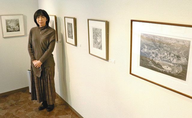 銅版画でファンタジーの旅を楽しんで 岐阜で長野さん個展：中日新聞Web