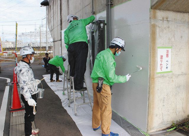 トンネルなど 落書き消す 高岡 魚津で塗装業団体 北陸中日新聞web