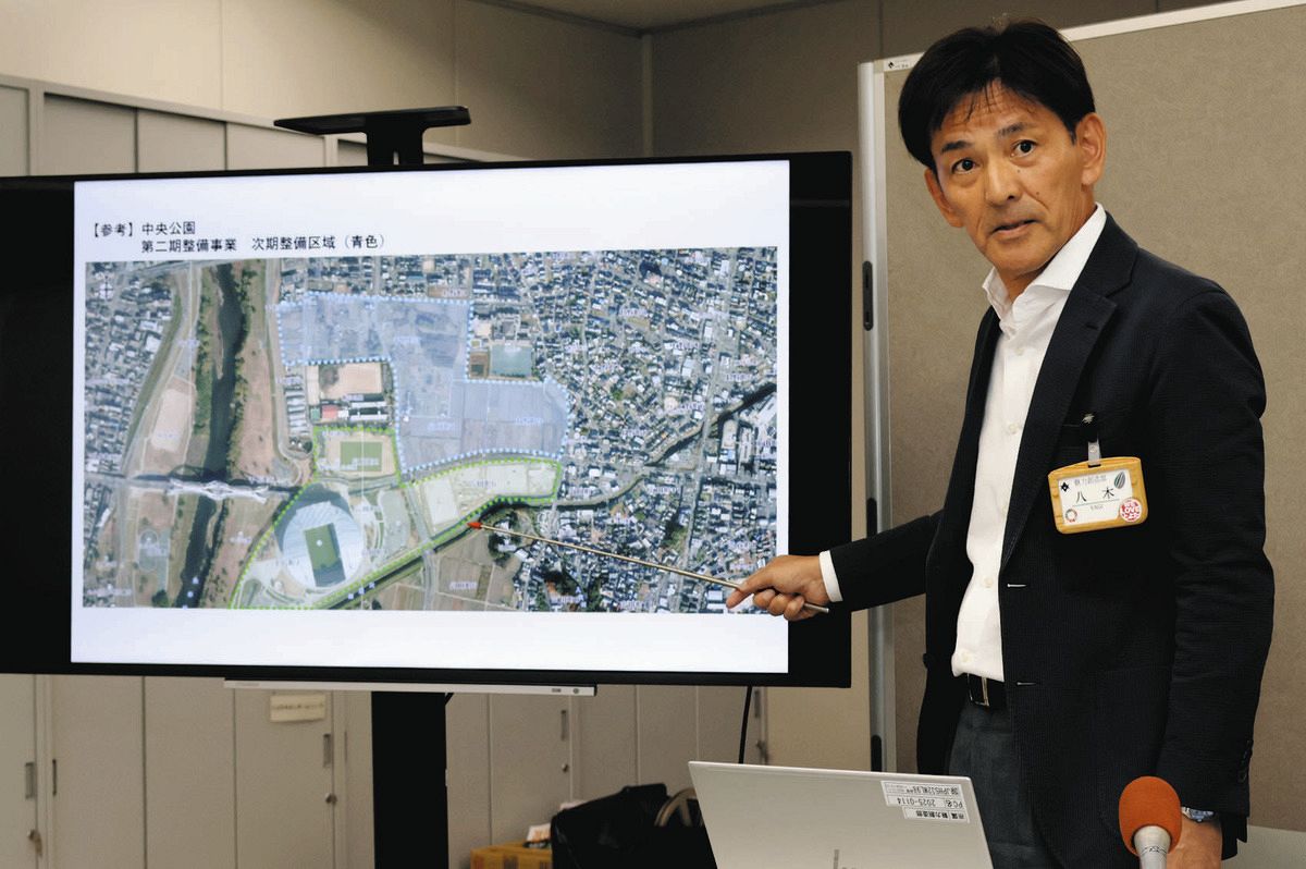 中日ドラゴンズ２軍拠点誘致、豊田市の候補地は「中央公園」に決定　周辺に豊田スタジアムも：中日新聞Web