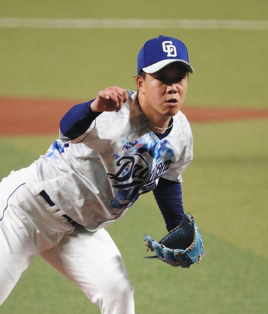 中日 柳裕也 ７イニング１失点で6勝目の権利を持って降板 中日スポーツ 東京中日スポーツ