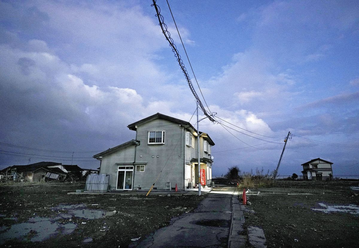 あの日から 1.1被災地は今】生き延び ポツンと灯戻る 珠洲・宝立 高枝