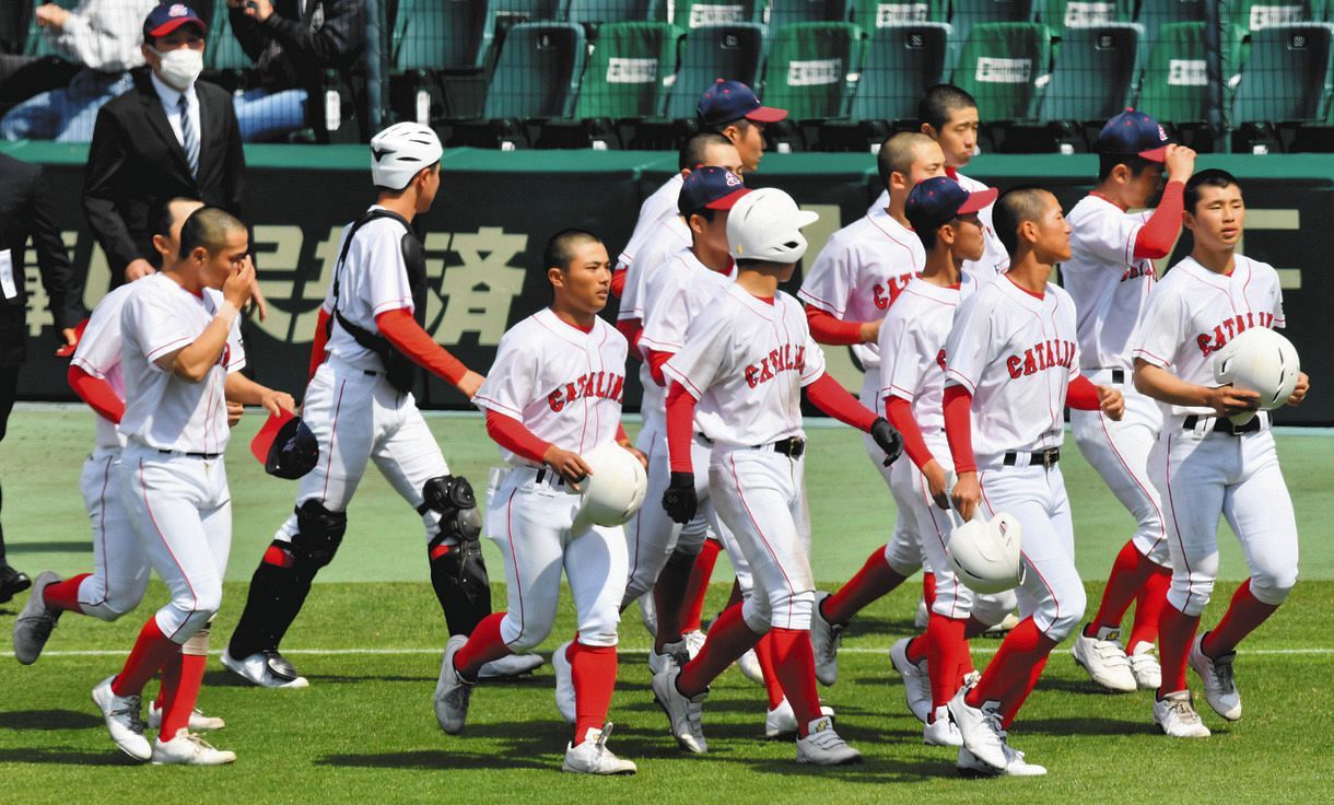 センバツ】四国勢4年ぶり初戦で姿消す 聖カタリナ学園の猛追及ばず