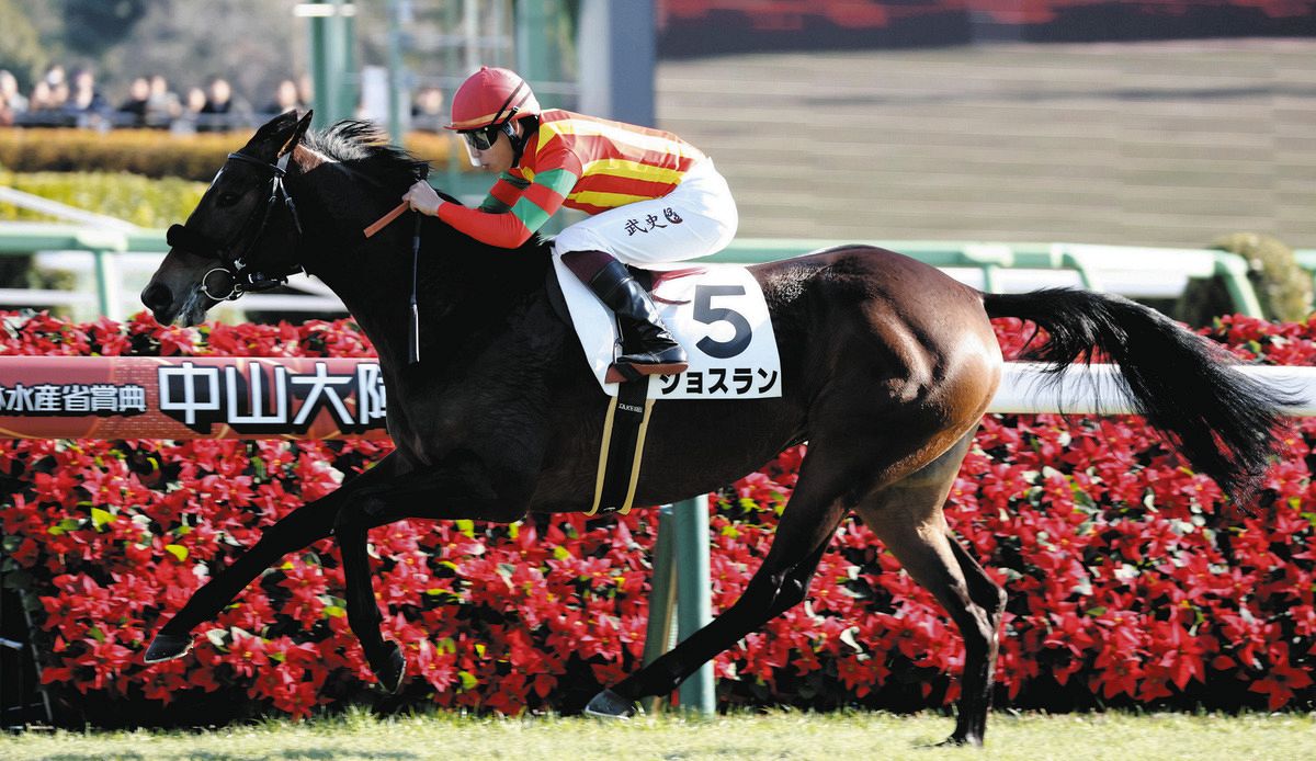 中山5R新馬】エフフォーリアの全妹ジョスラン、デビュー戦勝利「僕