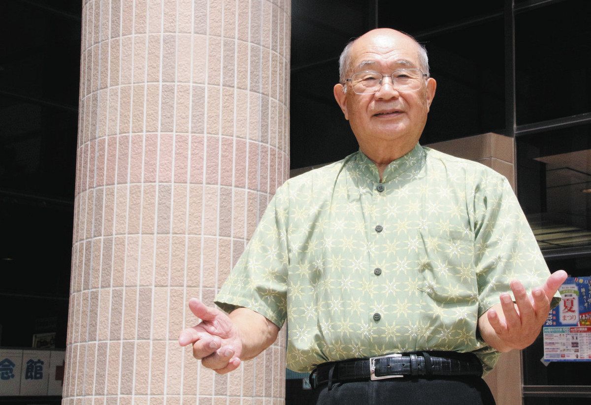 伝える＞ （1）中村ぞうれっしゃ合唱団長・藤井茂さん＝名古屋市：中