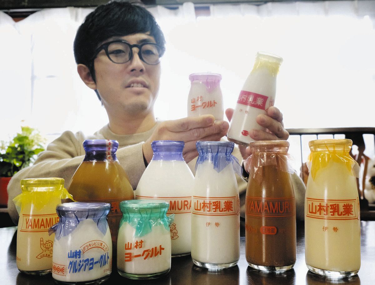 生産激減、岐路に立つ「瓶牛乳」だけど 手触り、レトロ感…世代を超え