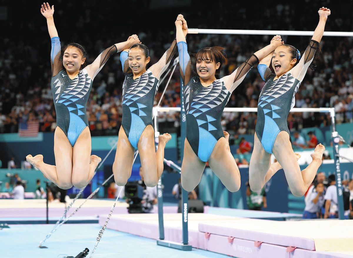 三重県　女子　体操 宮田笙子選手離脱、メダル遠くても…体操女子団体、笑顔で演技やり抜く：中日新聞Web