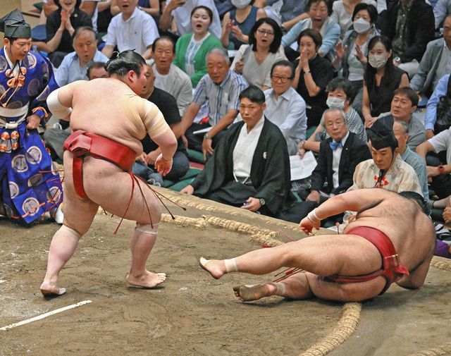 熱海富士 未開封 粗布 反物 着物 大相撲（大相撲幕内最優秀新人賞に 