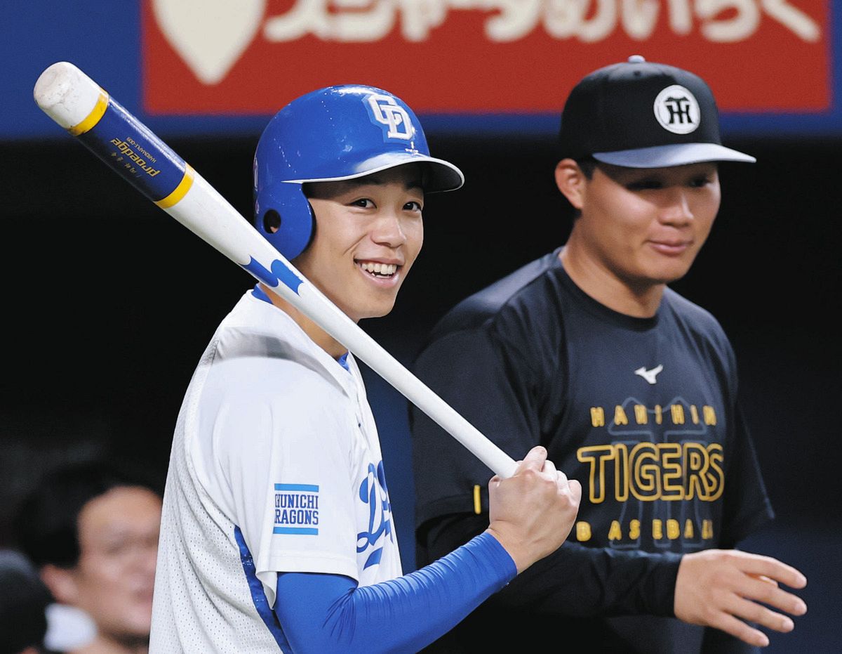 中日スタメン】「1番・上林誠知」「3番・岡林勇希」7月3日以来