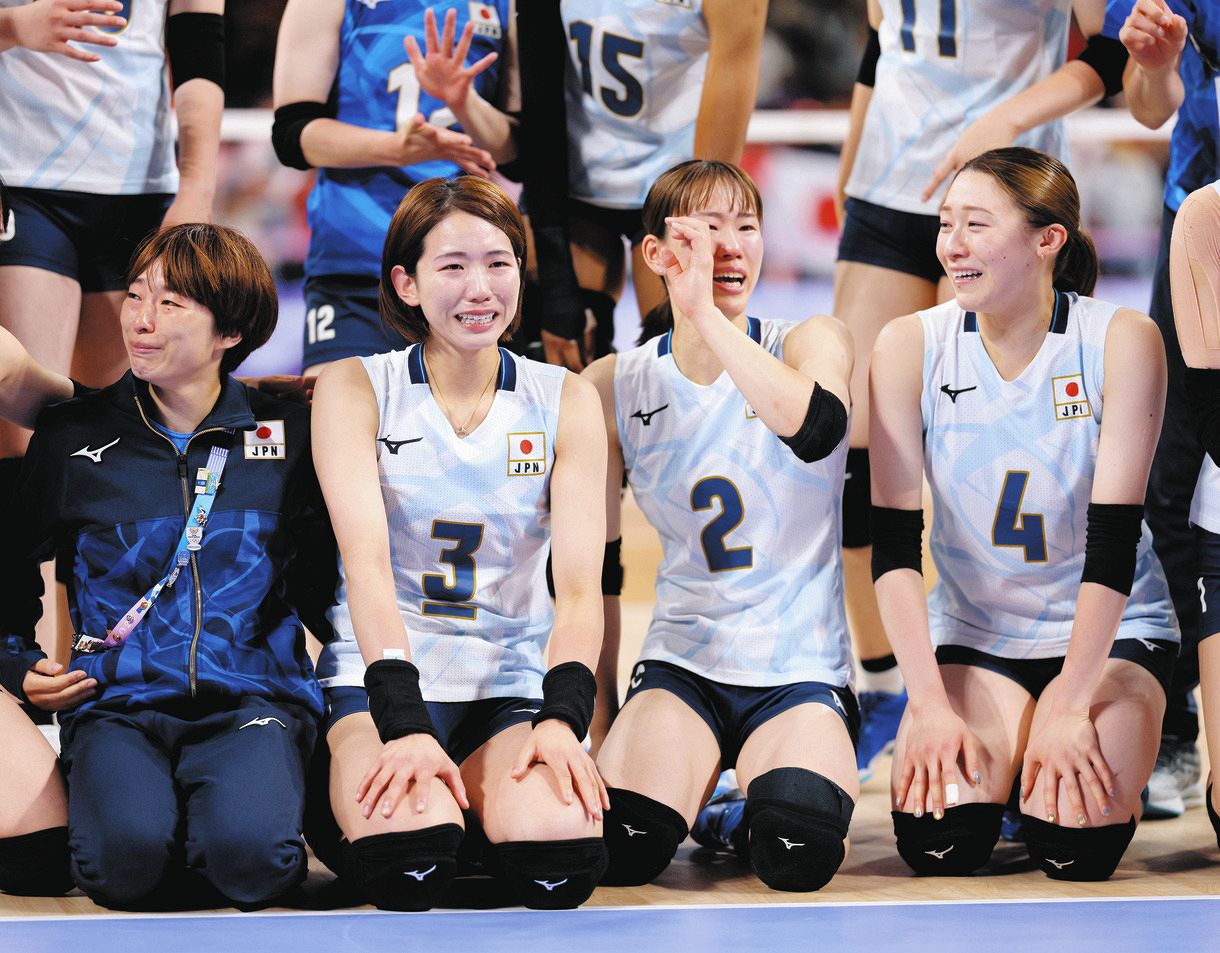 バレー女子・古賀紗理那「今日はもうキャプテンとか考えずに