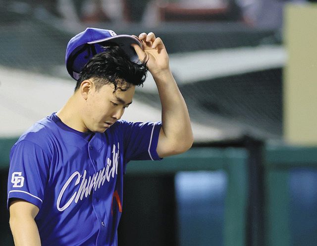 小笠原慎之介131球熱投も…無念の5失点降板【中日】：中日スポーツ・東京中日スポーツ