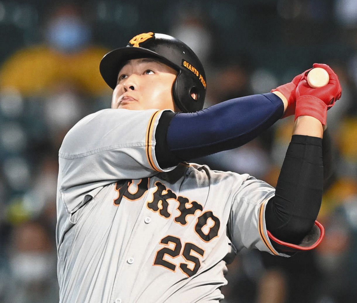 読売ジャイアンツ　巨人　岡本和真 #25　バット NPBマーク 支給品　実使用 読売ジャイアンツ 巨人 岡本和真 #25 バット NPBマーク 支給品