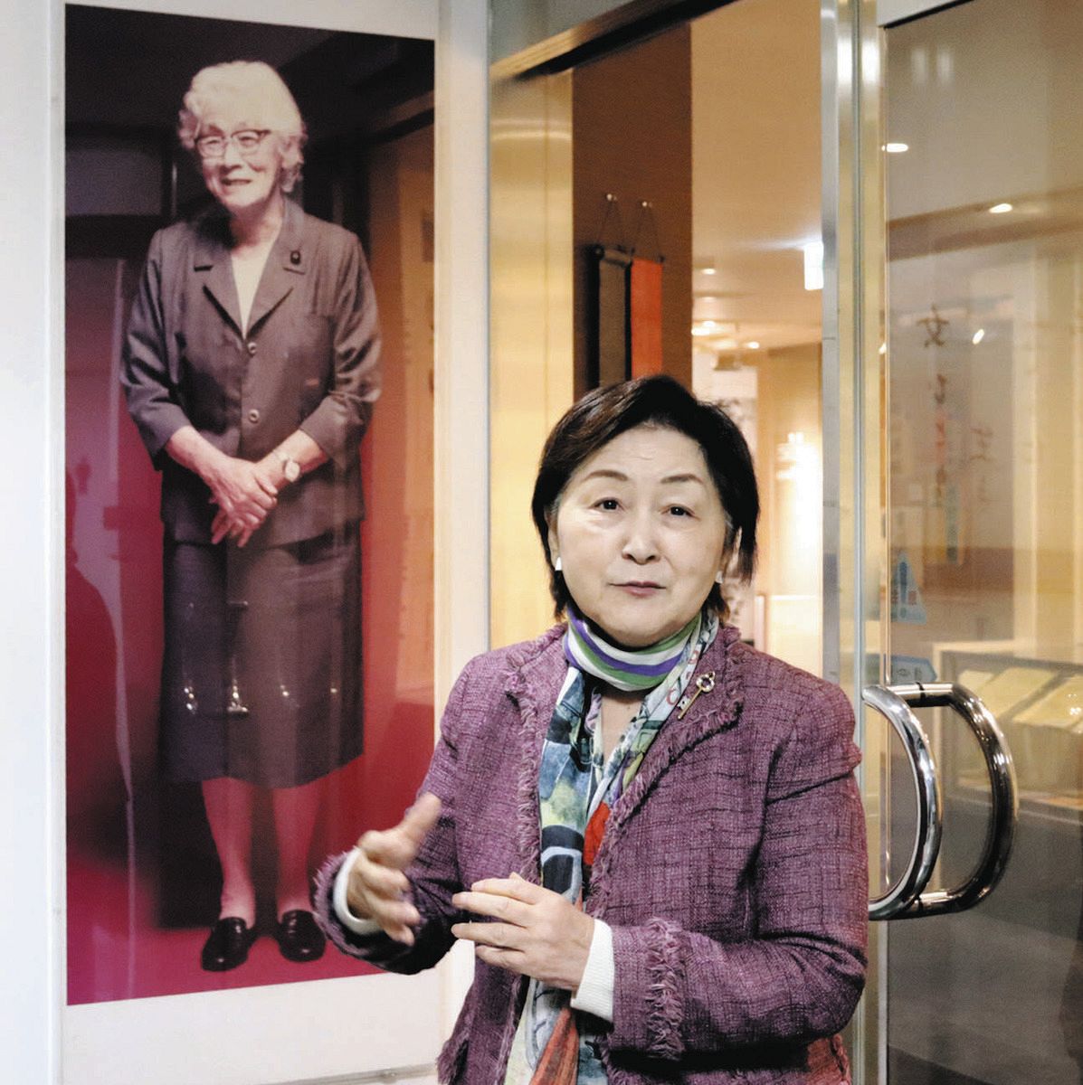 市川房枝イズムを次世代に」女性参政権80年、遺志継ぐ元西尾市議が後進