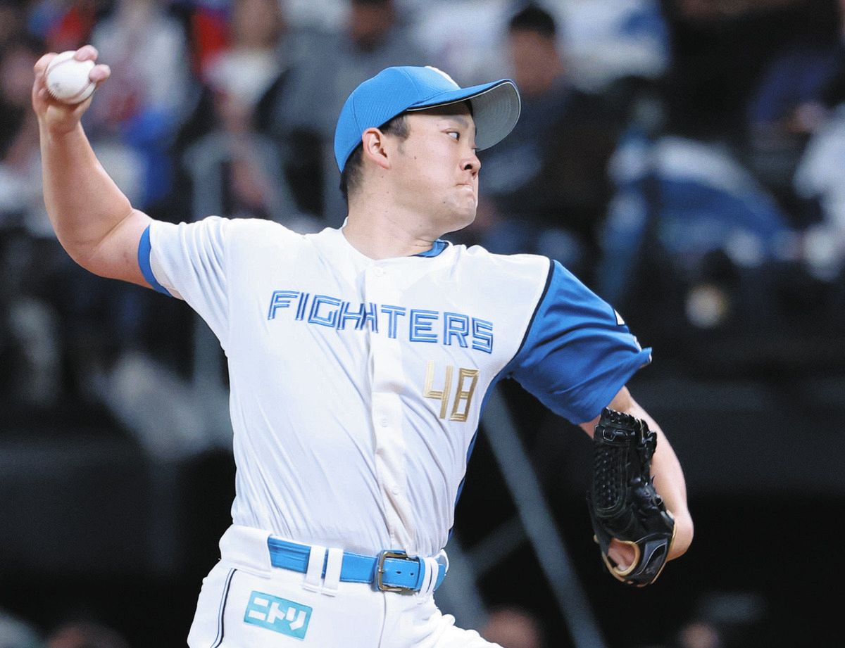 日本ハム・斎藤友貴哉、160キロのツーシーム武器に2試合連続セーブ