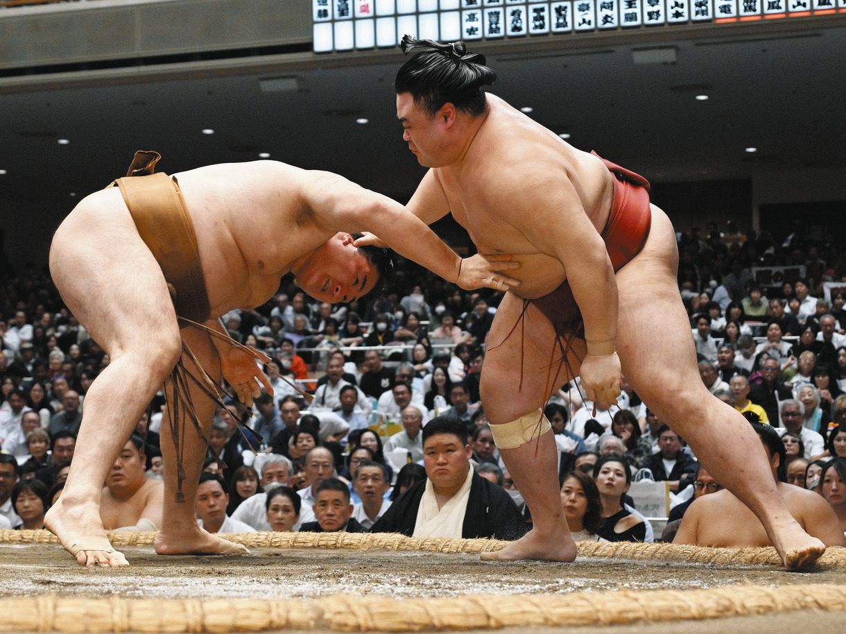 竜電、自身の前まで西方力士が9連勝だったが… 3敗目喫し「勝たせてくれてもいいんじゃ」【大相撲秋場所】：中日スポーツ・東京中日スポーツ