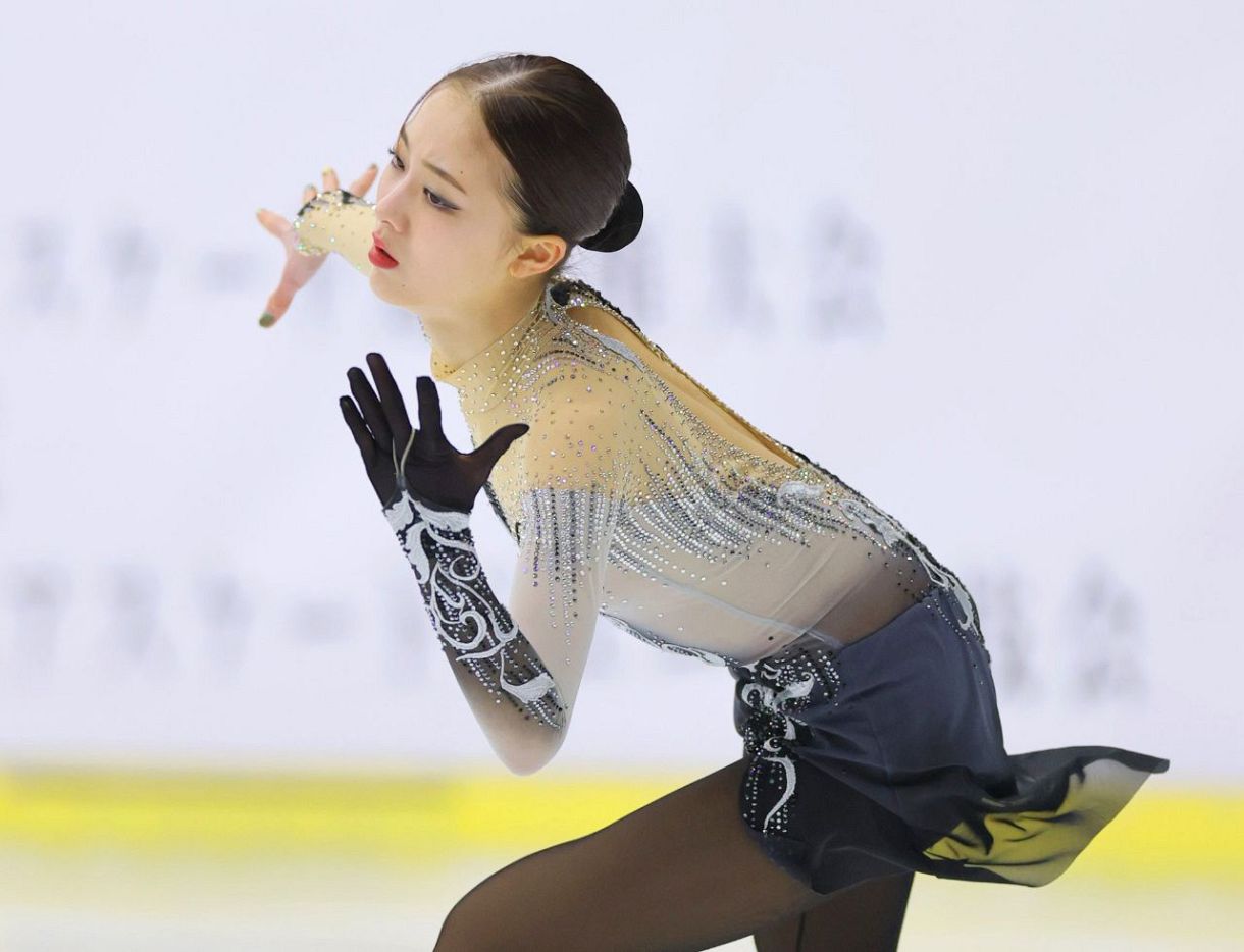 初の国際大会で表彰台に 2年前「フィギュア界の新星」と呼ばれた上薗