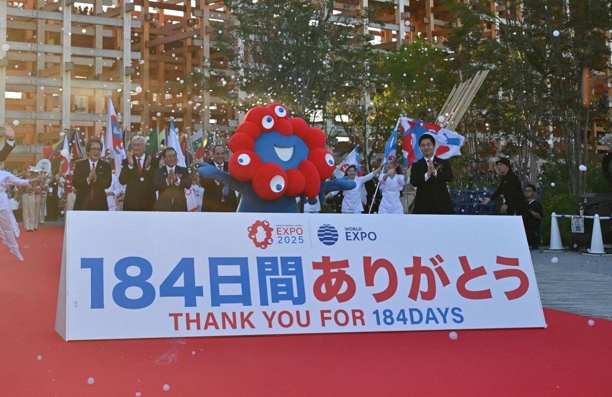 ミャクミャク「お休みをいただきます」投稿に労いの声「184連勤