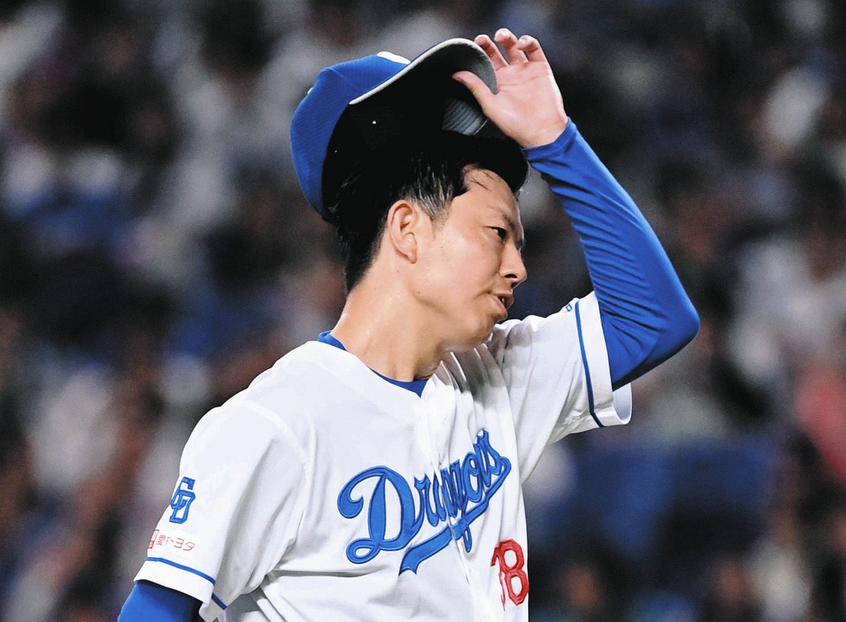 中日・松葉貴大「あそこが全て」8球連続ボール、2者連続四球を猛省