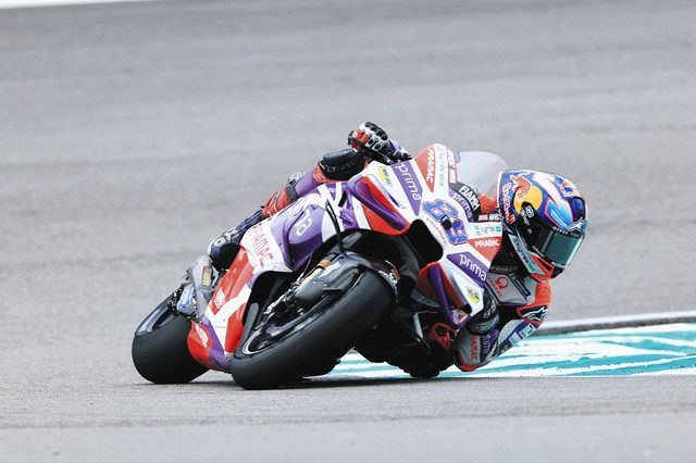 ホルヘ・マルティン2番手、ランク首位へ闘志：中日スポーツ・東京中日スポーツ