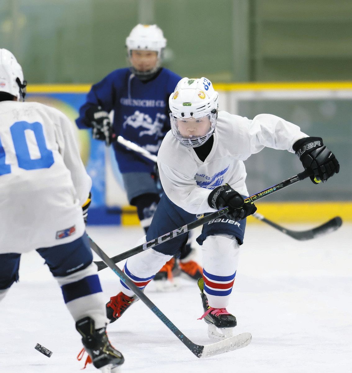 将来の夢はNHL選手、長久手の11歳谷口航成さん「氷上の格闘技」に心奪