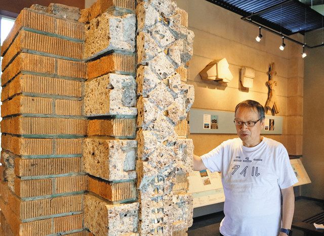 帝国ホテル・装飾タイルに復興の願い 常滑の陶工らの逸品、関東大震災