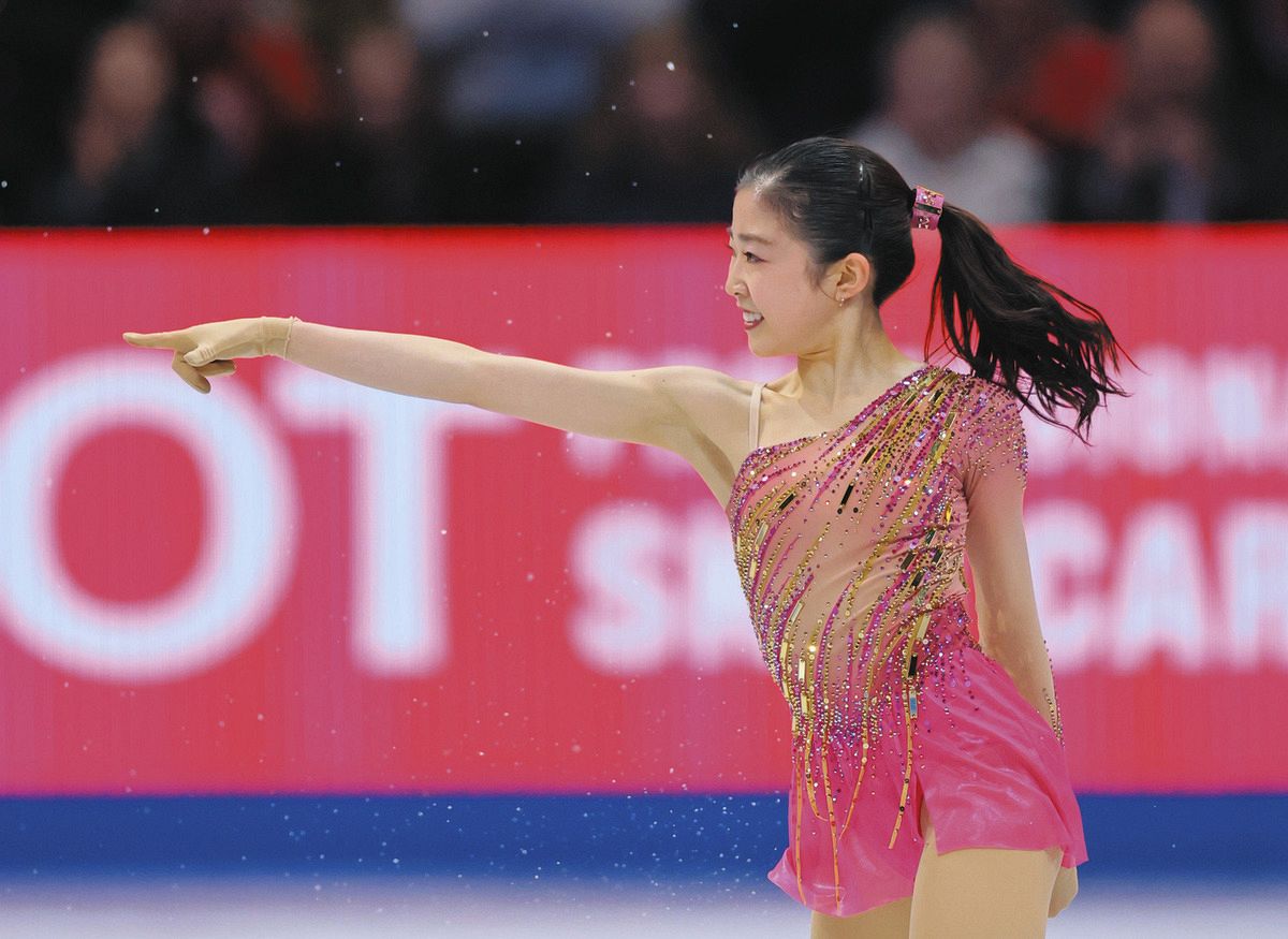 今季で一番楽しめた」千葉百音がSP2位で日本勢トップ フィギュア世界