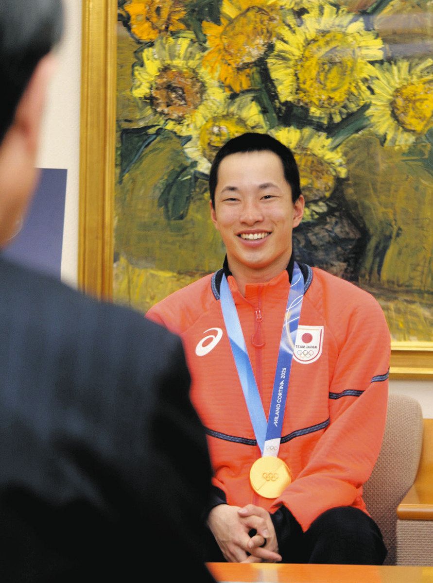 五輪スノボ・ビッグエアで金 豊田市、木村葵来選手にスポーツ栄誉賞
