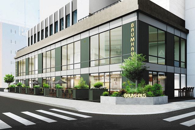 ユーハイムが栄に複合施設 バウムハウス 開業 来年３月 中日新聞web