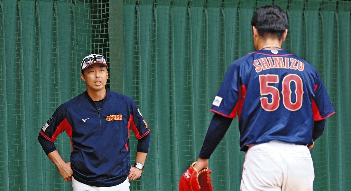 自主トレの師弟が侍Jでコーチと選手に…『吉見組』で学んだ中日・清水 エースの教えを胸に恩返しのマウンドへ：中日スポーツ・東京中日スポーツ