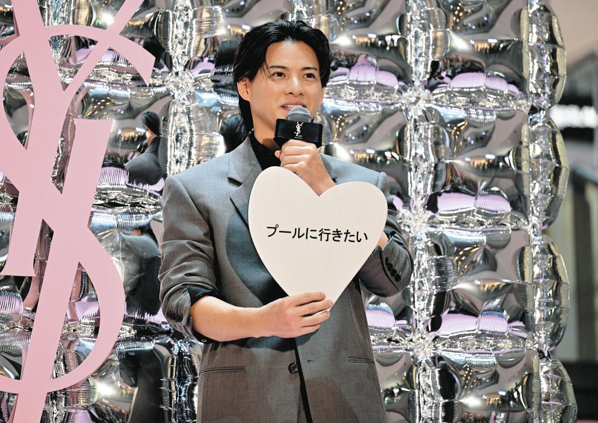 ◇平野紫耀、七夕の願い事…行きたいのはココ【写真】：中日スポーツ