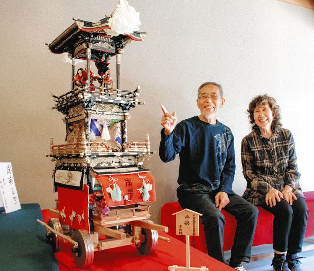犬山祭の車山、ミニチュアを展示 犬山の松栄本店：中日新聞Web