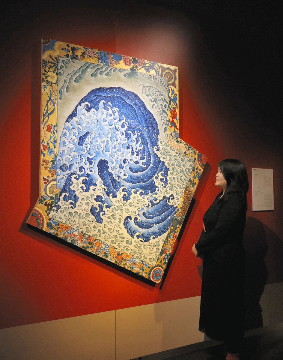 北斎の幽玄世界を再構築 小布施で特別展、福田さん天井絵合体：中日新聞Web