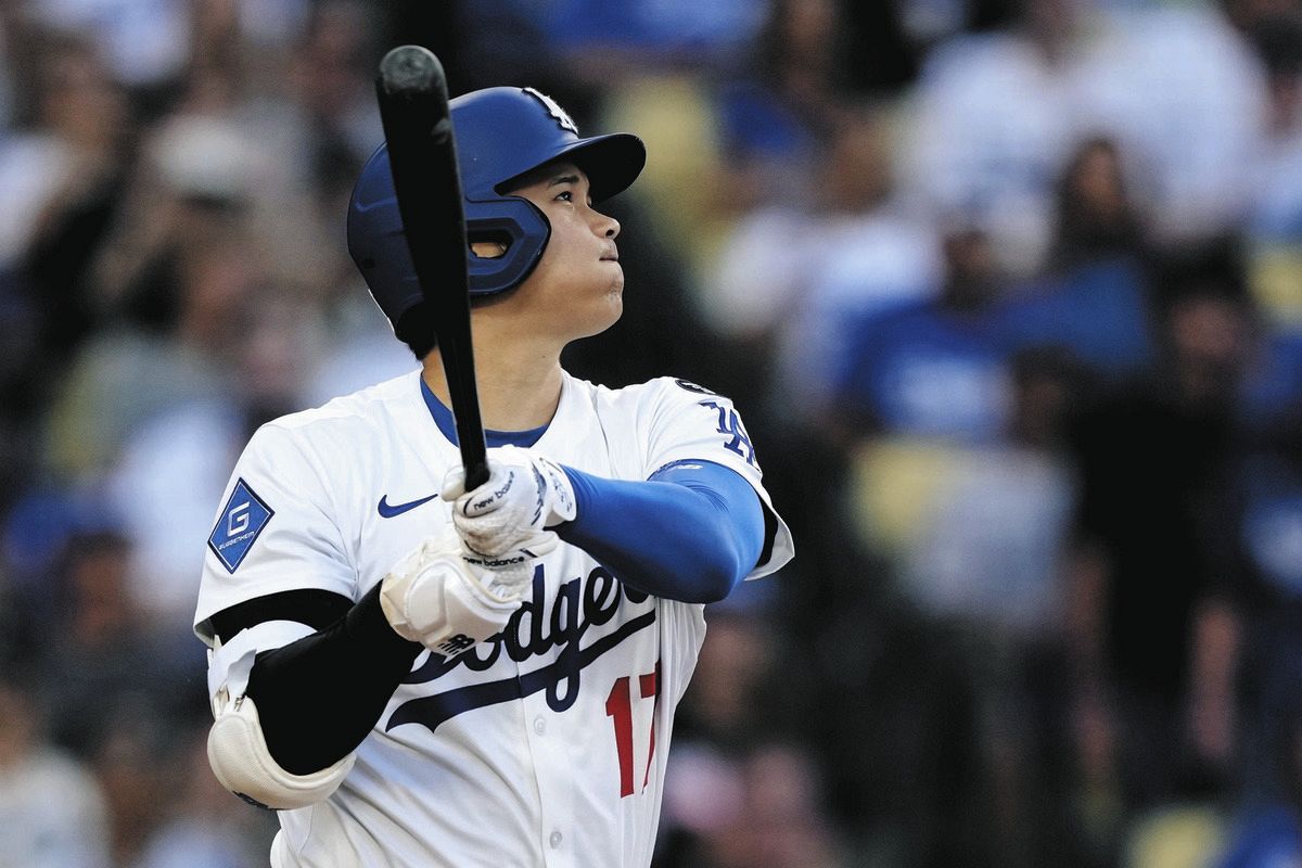 大谷翔平、またひとつ史上初の”勲章”、5月中に60得点到達、初回21号