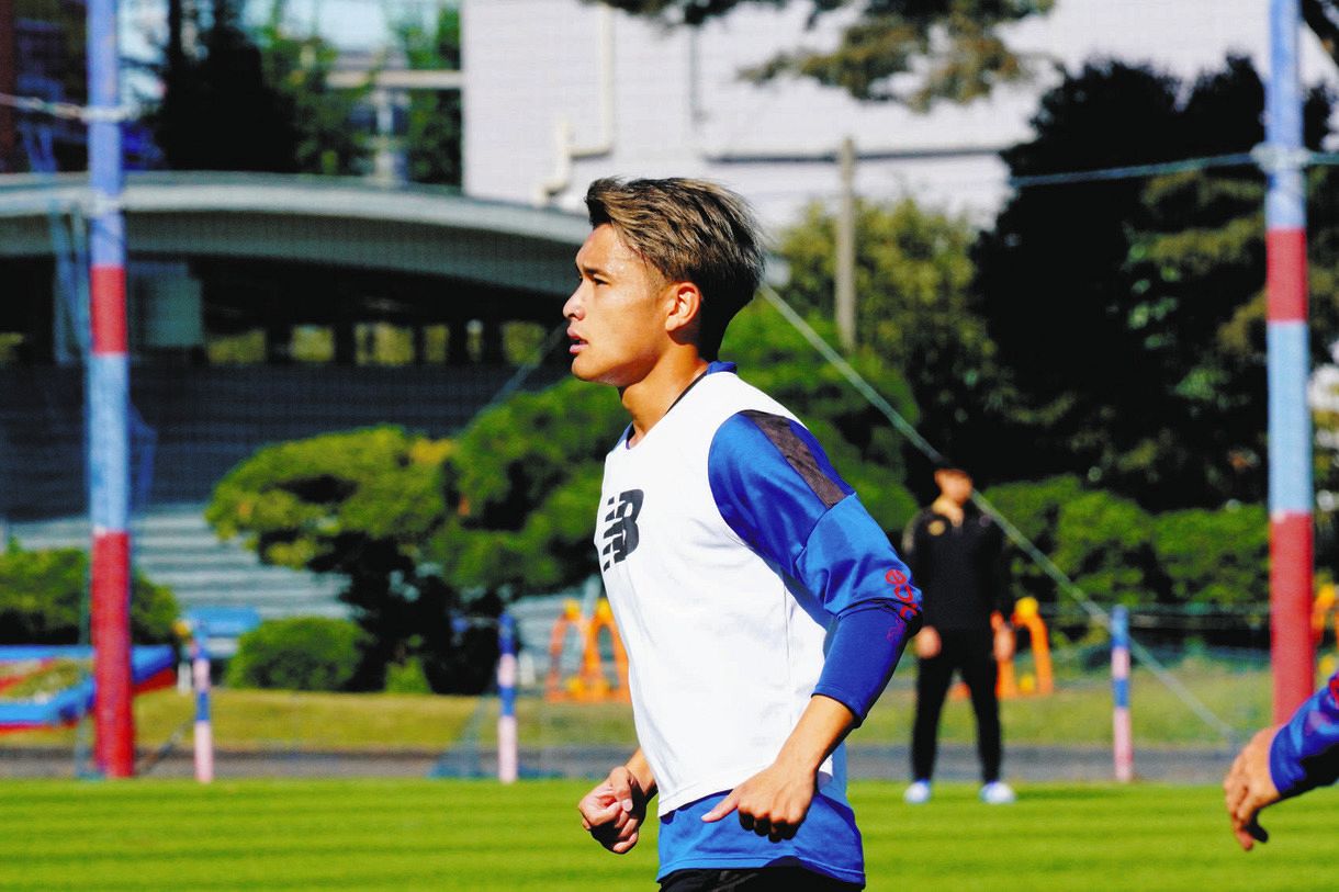 FC東京】MF松木玖生がW杯トレーニングパートナーに「4年後のW杯に出場