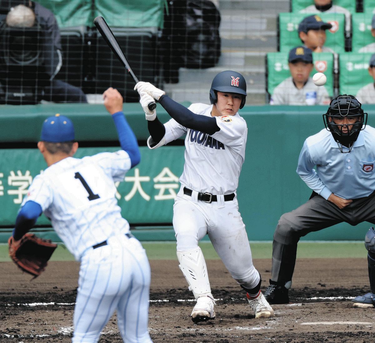 ドラゴンズジュニア出身の横浜・小野舜友、”石垣撃ち”で2安打2打点