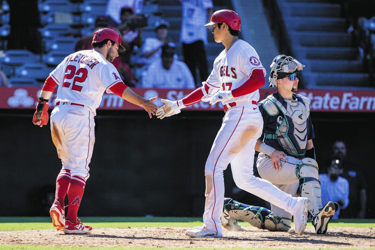 Mlb 27号含む今季初4安打の大谷翔平 2戦連続三塁打は日米通じキャリア初 なおエ チームは同一カード3連敗 中日スポーツ 東京中日スポーツ