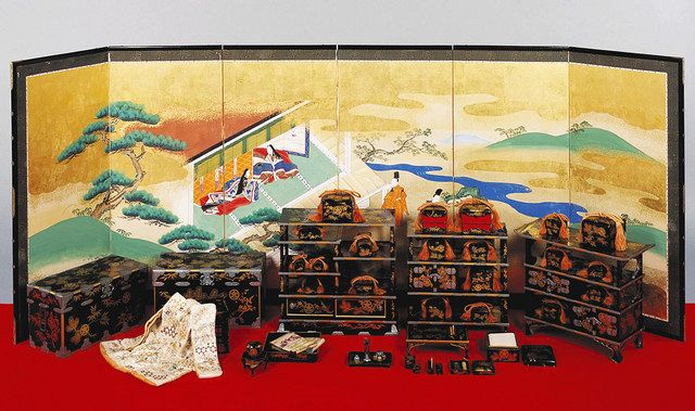 井伊家・弥千代のひな道具 彦根城博物館、5日から特別公開：中日新聞Web