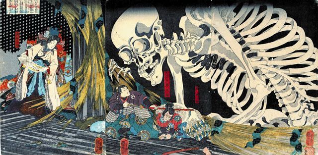 巨大な骸骨 インパクト：中日新聞しずおかWeb