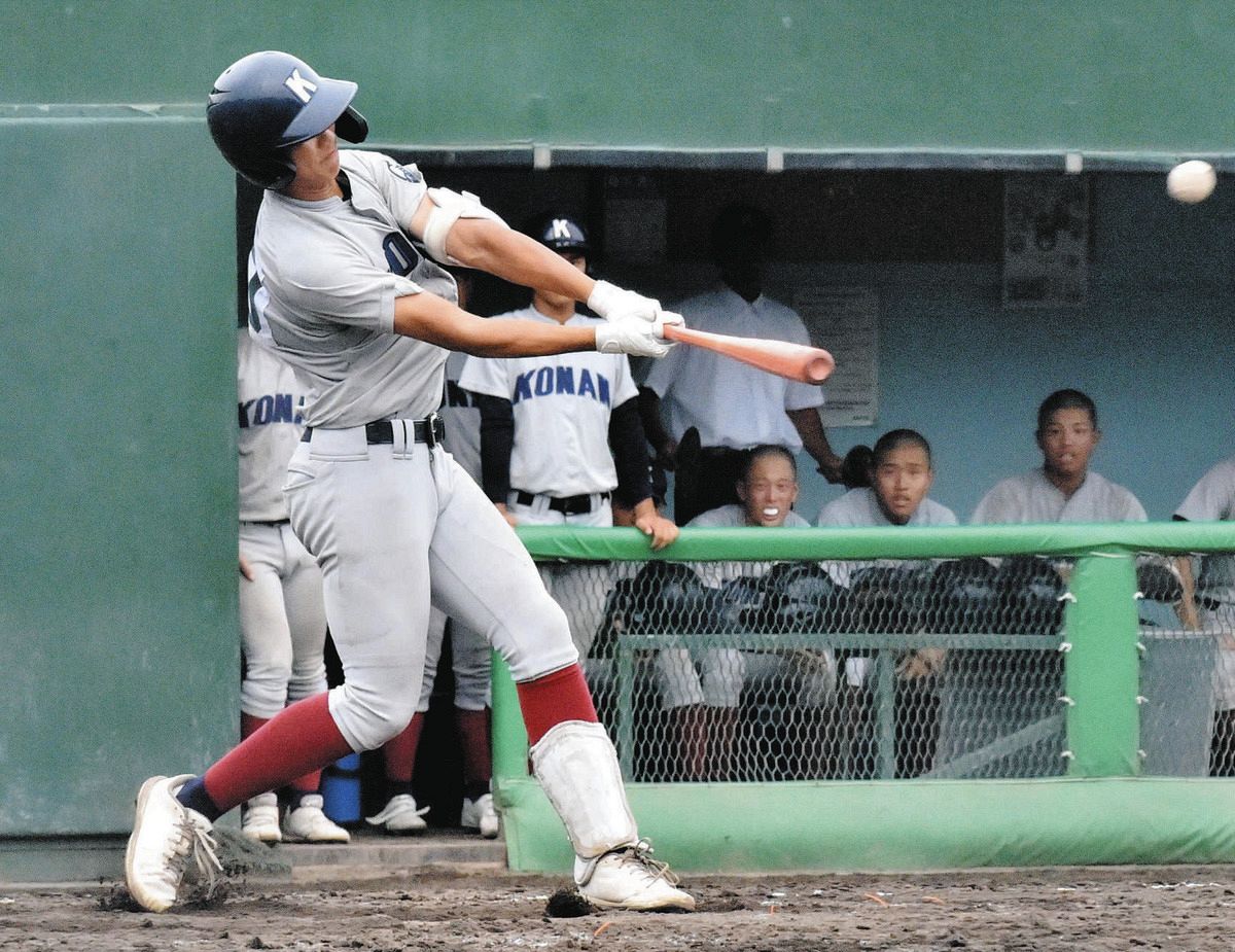 広島・新井監督の次男・颯真、公式戦初打点 代打で出場し左犠飛 甲南はコールド大勝【高校野球兵庫大会】：中日スポーツ・東京中日スポーツ