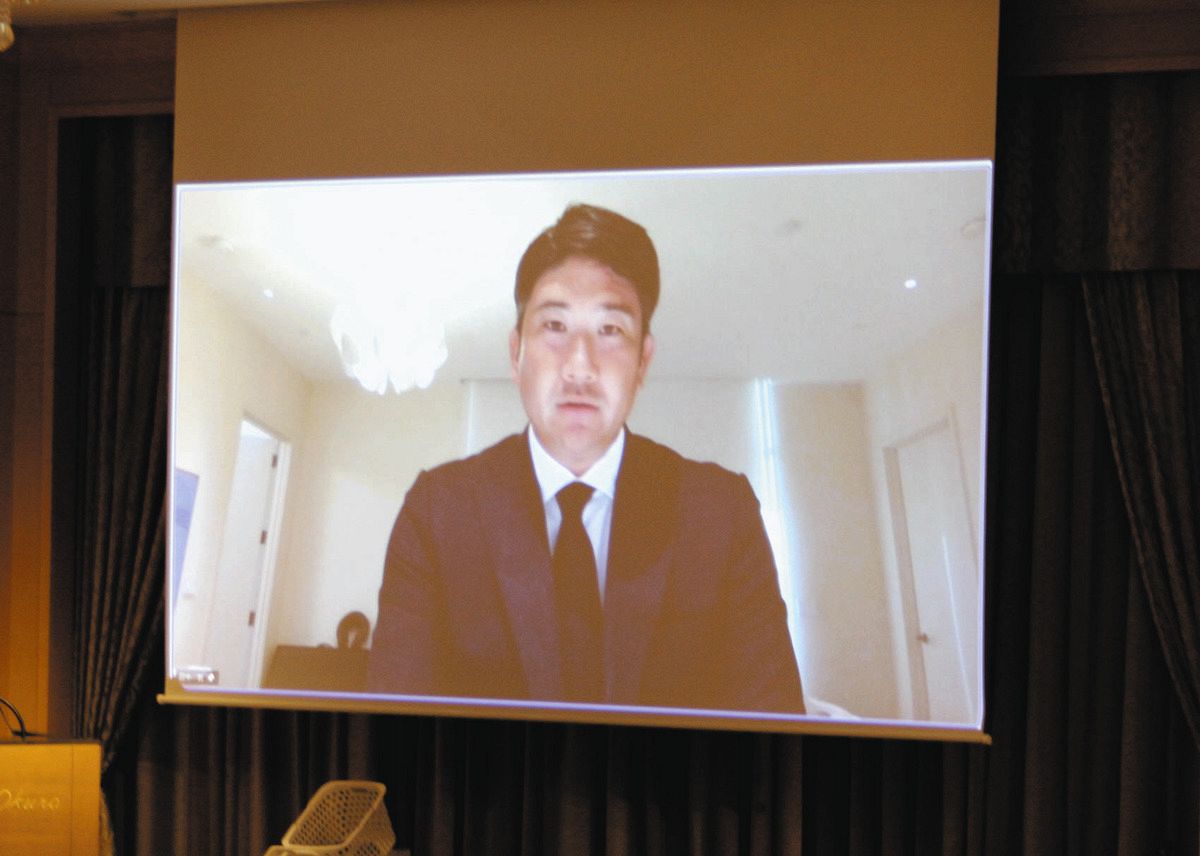 来季オリオールズの菅野智之、「続けることが一番大事」 ゴールデンスピリット賞表彰式：中日スポーツ・東京中日スポーツ