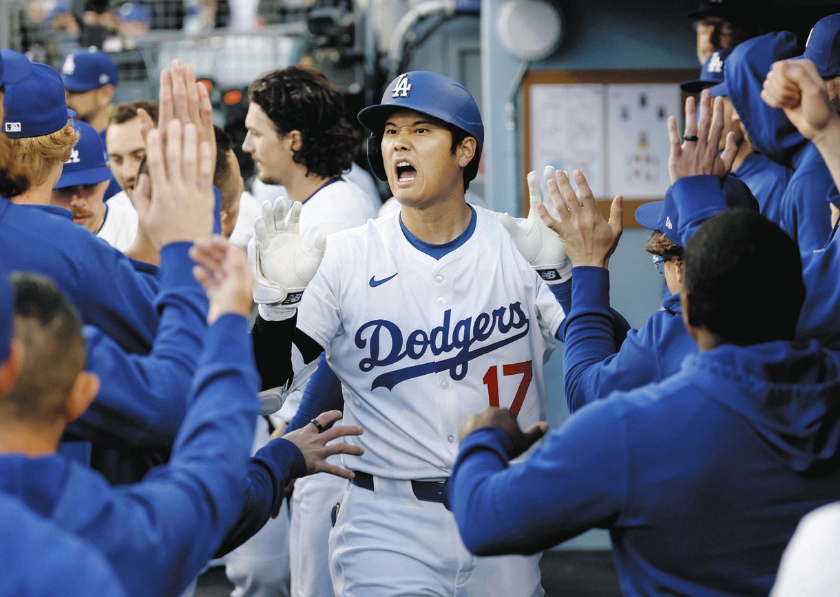 ◇大谷翔平、初回いきなり完璧13号ソロ キャリア15本目の先頭