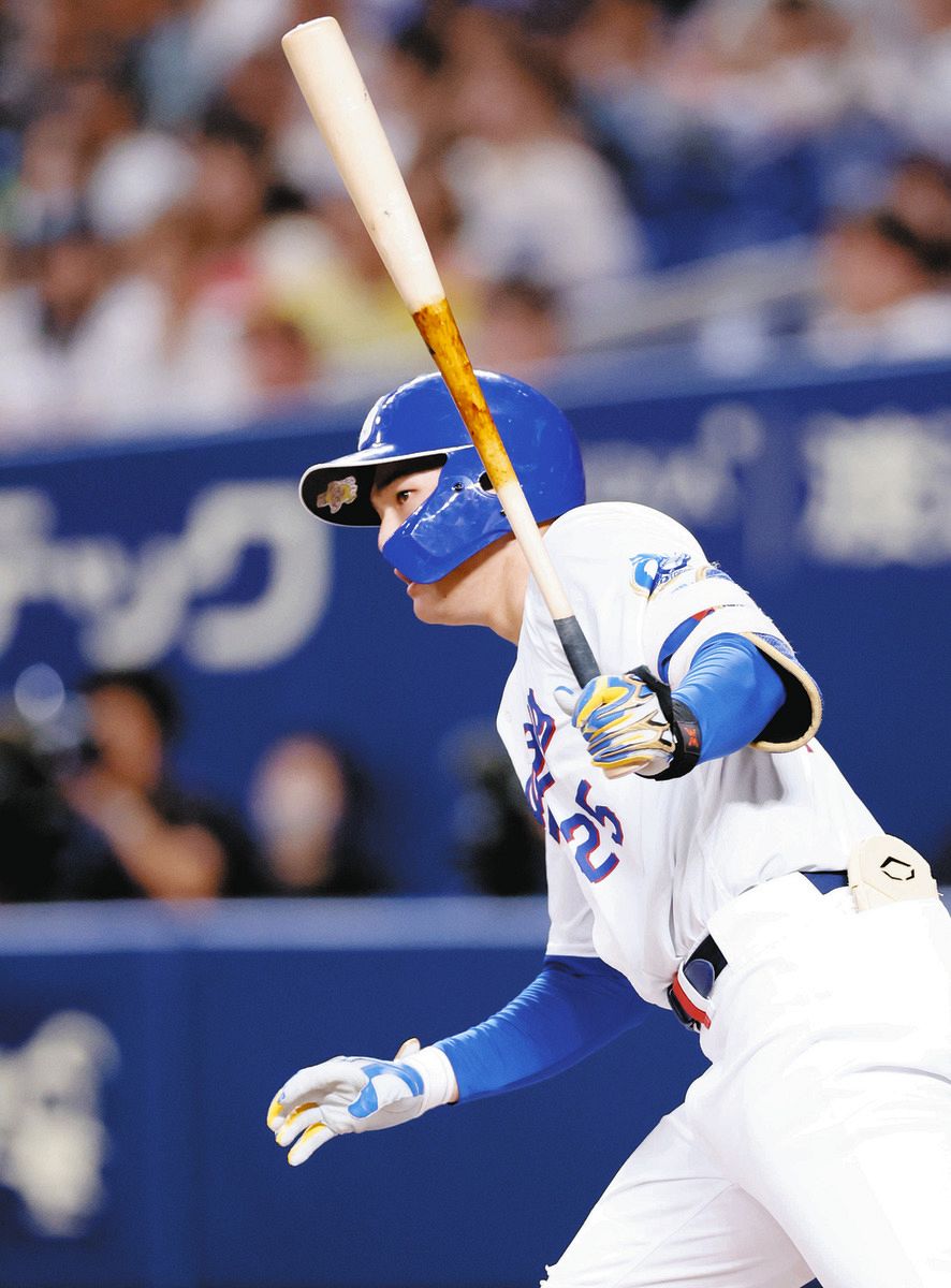 中日・石川昂弥、自己最多更新の1試合5打点！初回3ランに続いて5回にも
