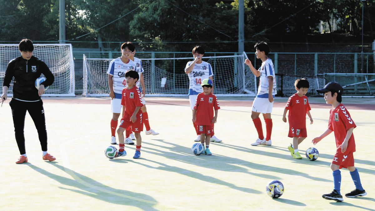 中京大中京高サッカー部と名古屋オーシャンズが連携 小学生向けに