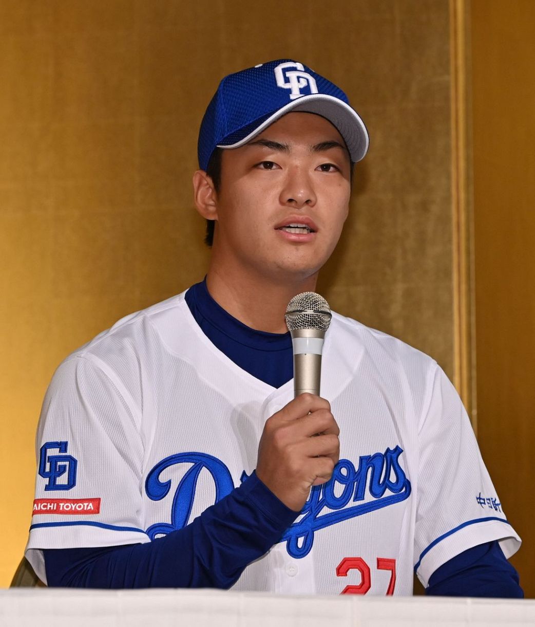 中日ドラフト2位・津田啓史「一番の持ち味は体の強さ」 竜内野手の背番号「27」は岩本好広以来37年ぶり:中日スポーツ・東京中日スポーツ